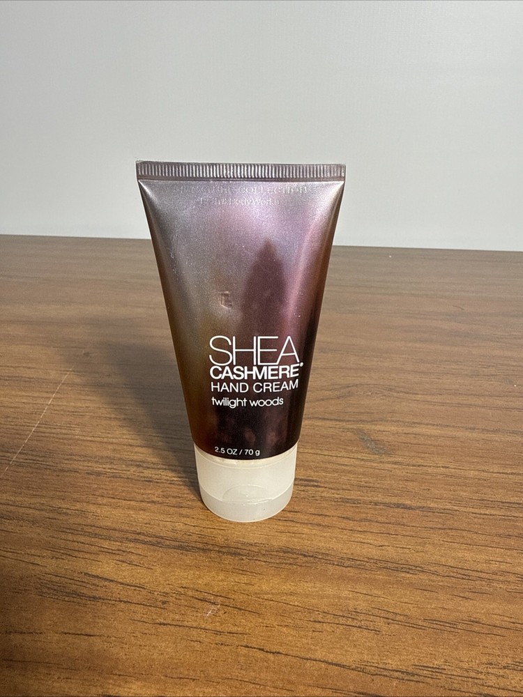 Bath & Body Works lotion Shea Cashmere hand cream Twilight Woods  2.5 oz