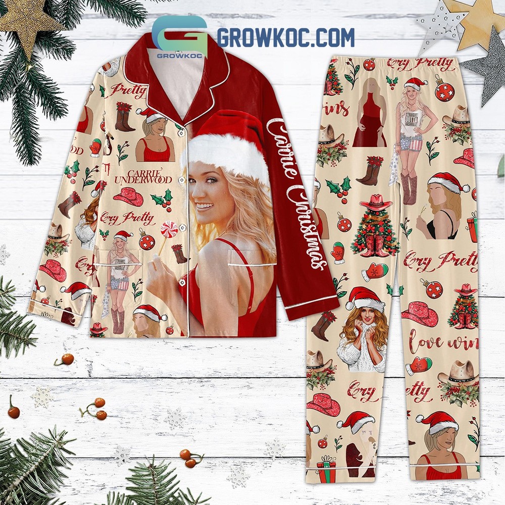 Carrie Underwood Cry Pretty Holiday Pajama Set for Women