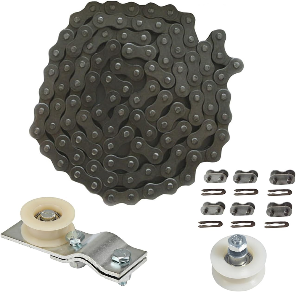 415H Chain 110L Link Heavy Duty and Master Link Chain Tensioner Guide Idler Pull