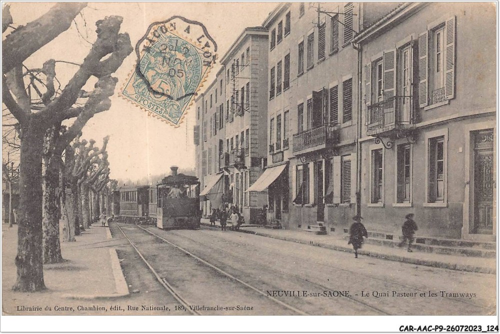 Neuville-sur-Saône Quai Pasteur Tramway CAR-AACP9-69-0788