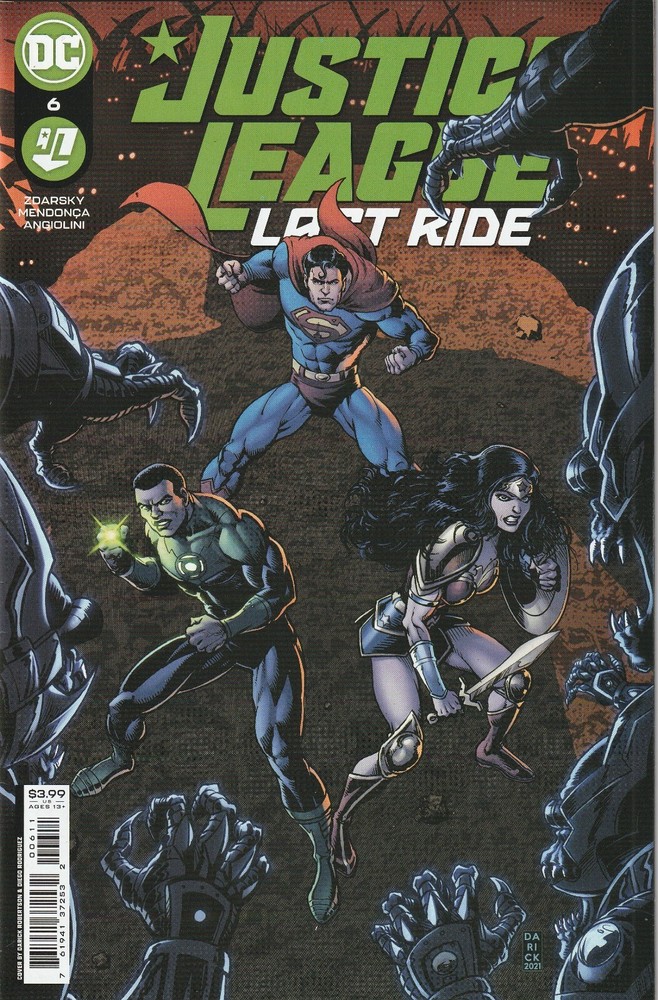 Justice League Last Ride #6 Cover A Near Mint DC 2021 Edition N1