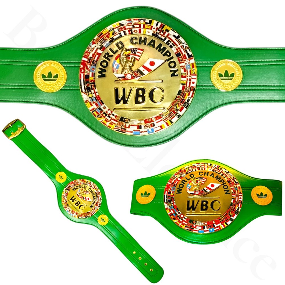 WBC World BOXING Championship Belt Replica High Quality New Edition 3D LOGO Wbc