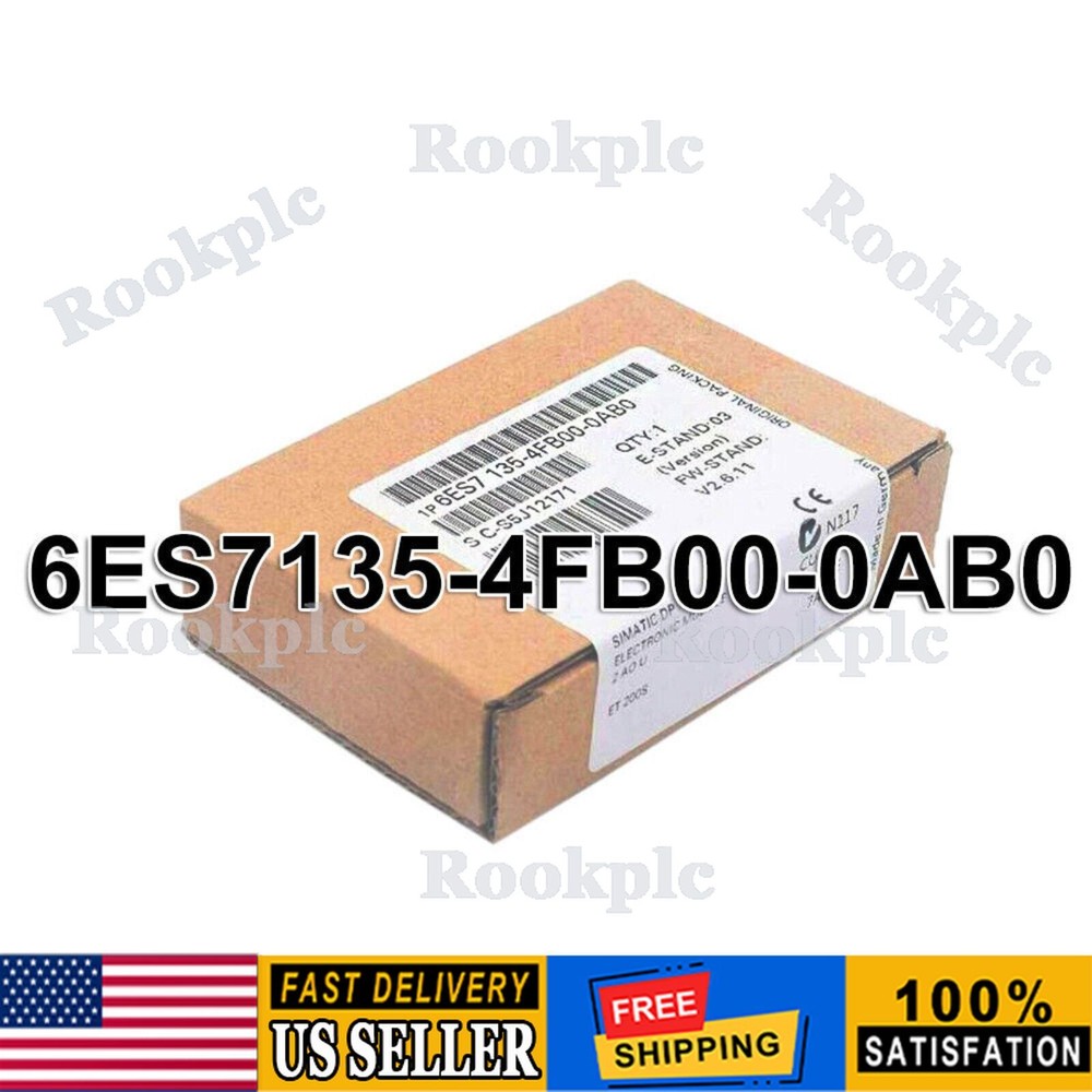 New Siemens ELECTRONIC MODULE FOR ET 200S 6ES7135-4FB00-0AB0 6ES7 135-4FB00-0AB0