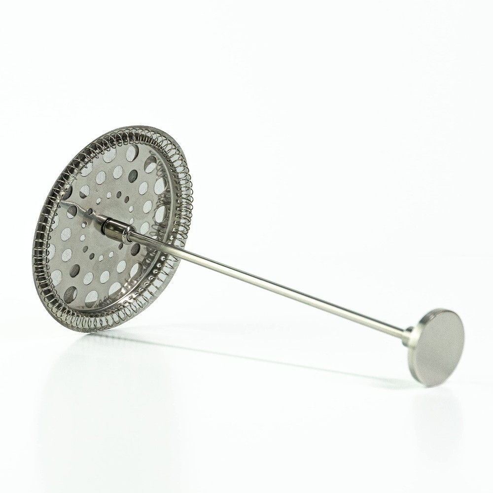 Stainless Steel French Press Coffee Maker 5-Piece Set by Cafe Crush Club-image