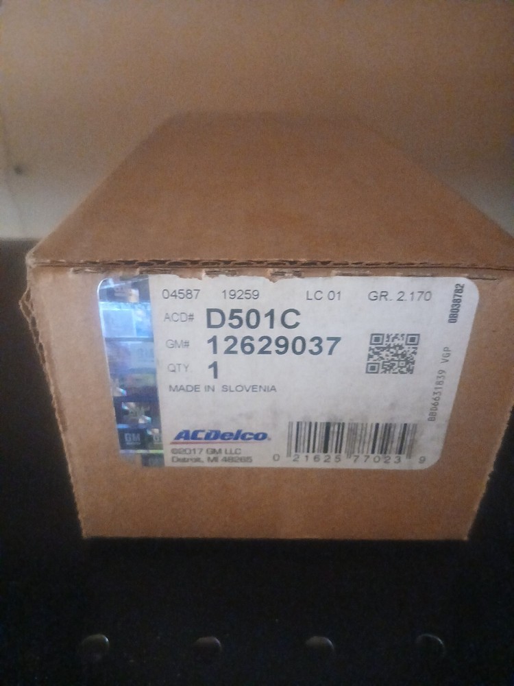 NEW Genuine ACDelco GM Ignition Coil D501C 12629037
