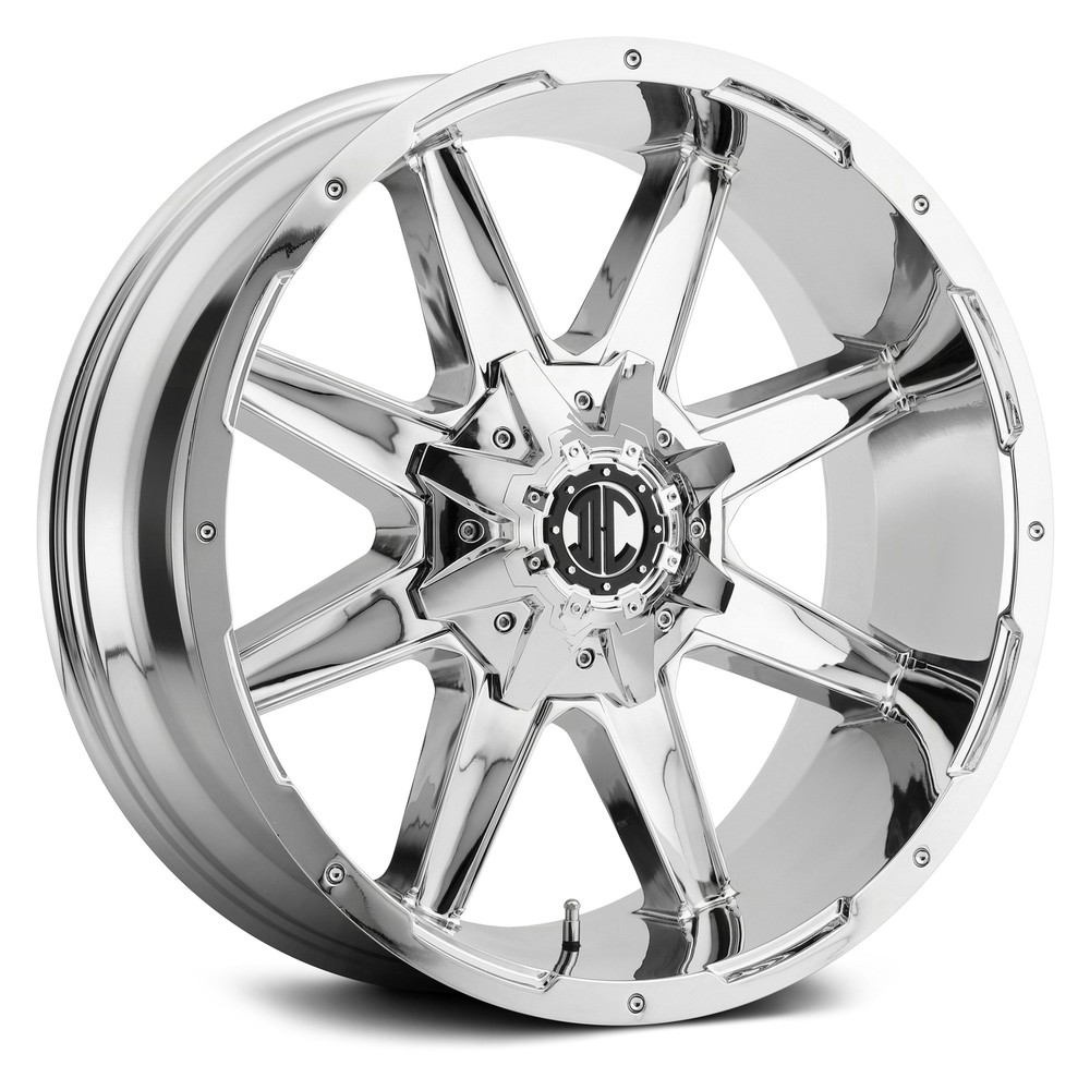 Xtreme NX-17 Wheels 22x10 (-25, 5x114.3, 87) Chrome Rims Set of 4