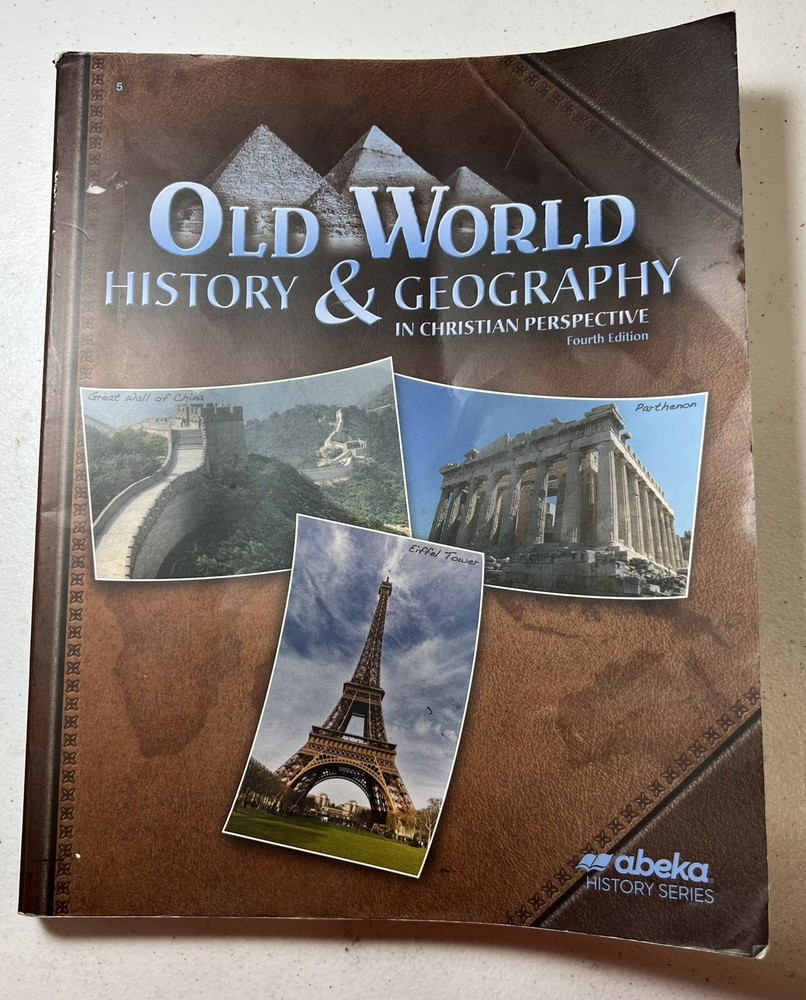 Abeka 5th Grade Old World History Geography 4th Edition Homeschool Textbook-image
