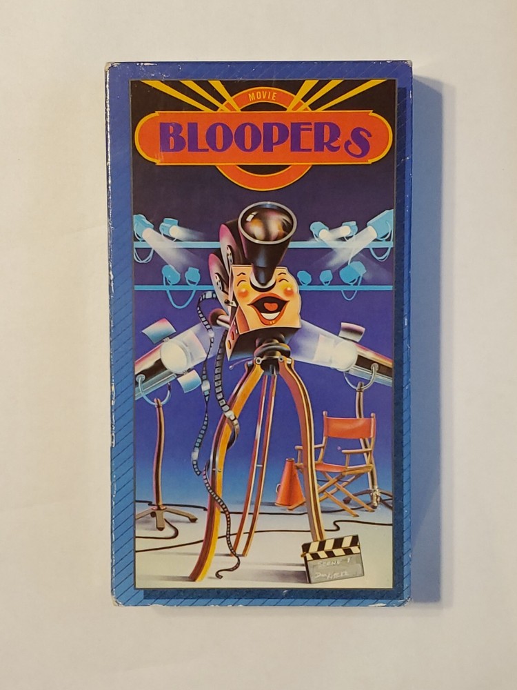 Movie Bloopers VHS 1930's & 1940's Bette Davis Abbott & Costello Ronald Reagan-image