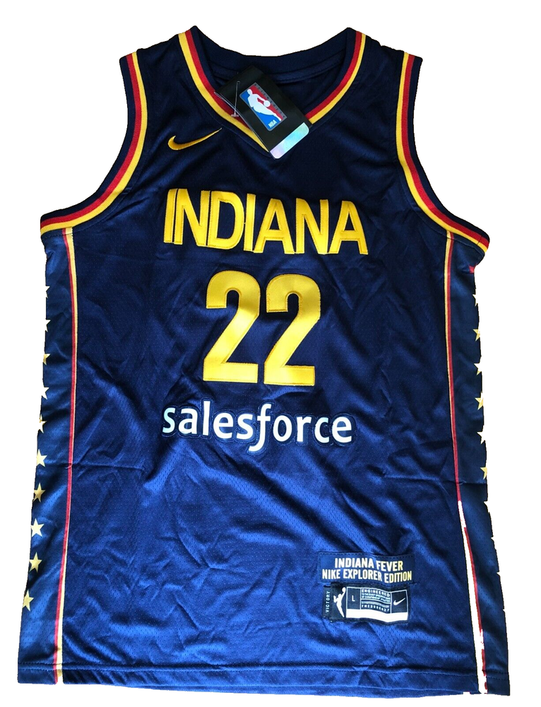 Caitlin Clark Indiana Fever   STITCHED Home Jersey! ADULT 44  NAVY