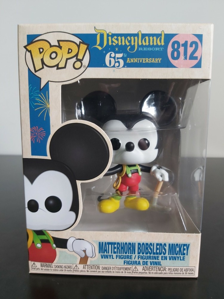 Disney Funko Pop - Matterhorn Bobsleds Mickey - Disneyland 65th - No. 812