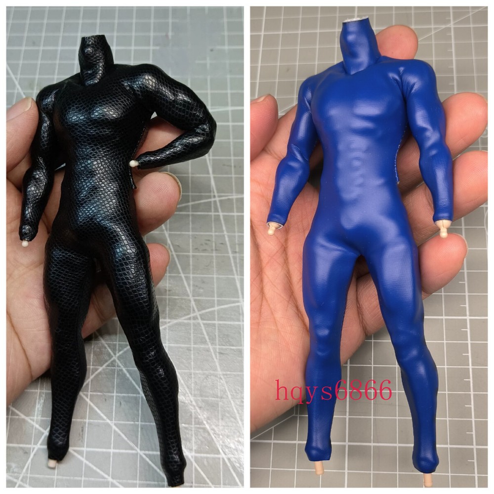 1/12 Scale Jumpsuit Bodysuit Model Male Clothes for 6'' Romankey Figure Body