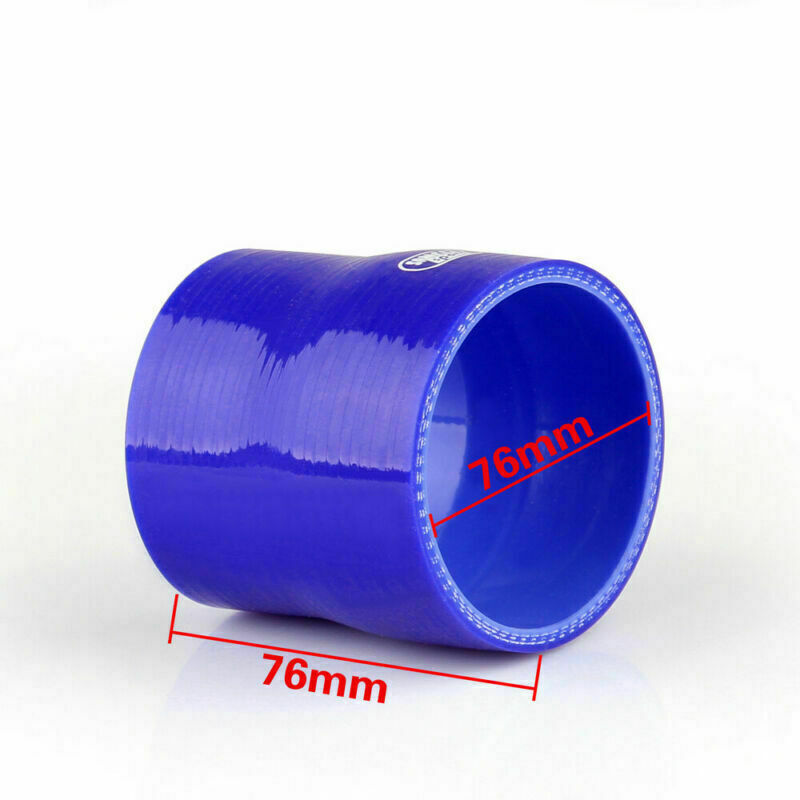 Reducers 0 Degree 70/76mm Silicone Pipe Hose Coupler Intercooler Turbo Intake U4