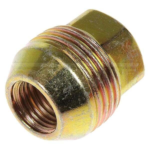 For Chevy Silverado 2500 HD 01-12 Lug Nuts Zinc w Yellow Chromate Cone Seat