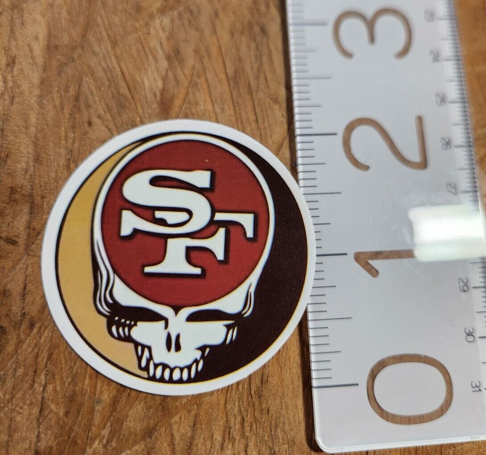 San Francisco 49ers NFL Football Team Sticker Decal for Fans