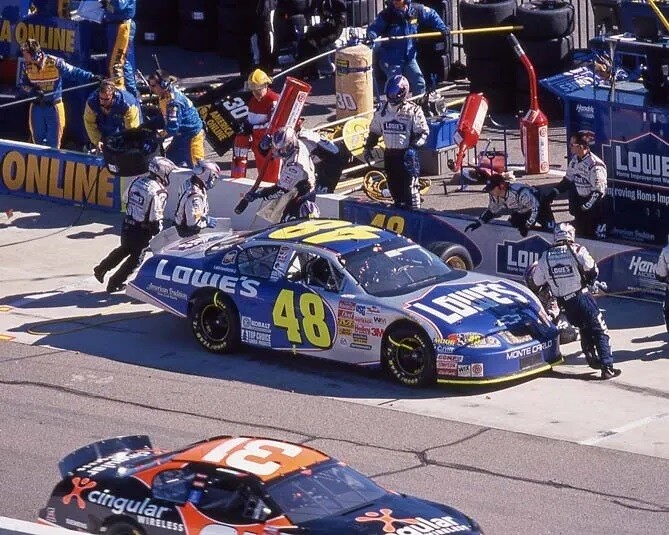 Jimmie Johnson NASCAR Rockingham Subway 400 Pit 8x10 Photo Print
