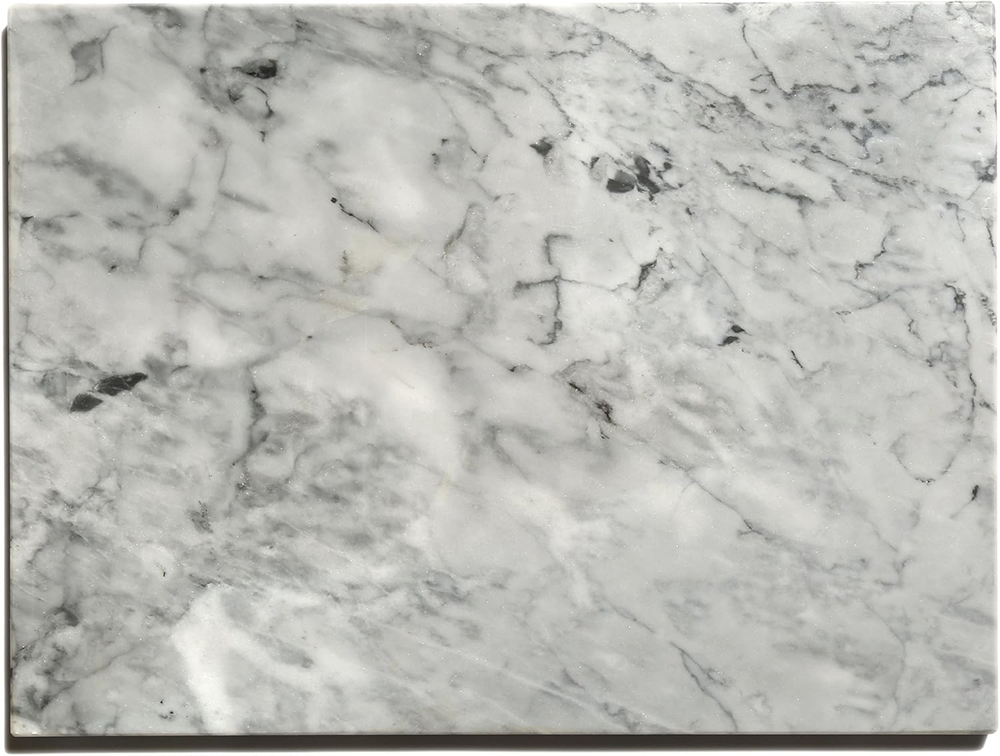 Premium Non-Slip Marble Pastry Board 15.75x11.75 Inches Non-Stick