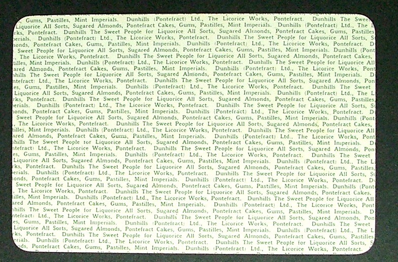 1 x Joker playing card Dunhills The sweet people for Liquorice AD 305