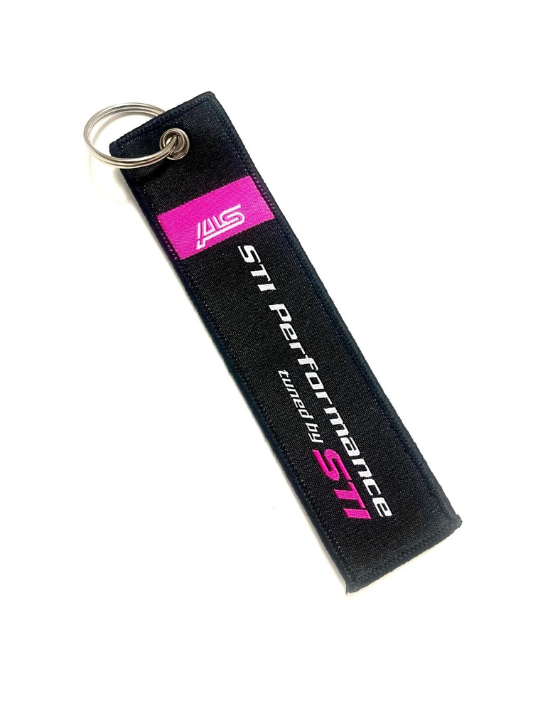 STI Performance key tags with rings