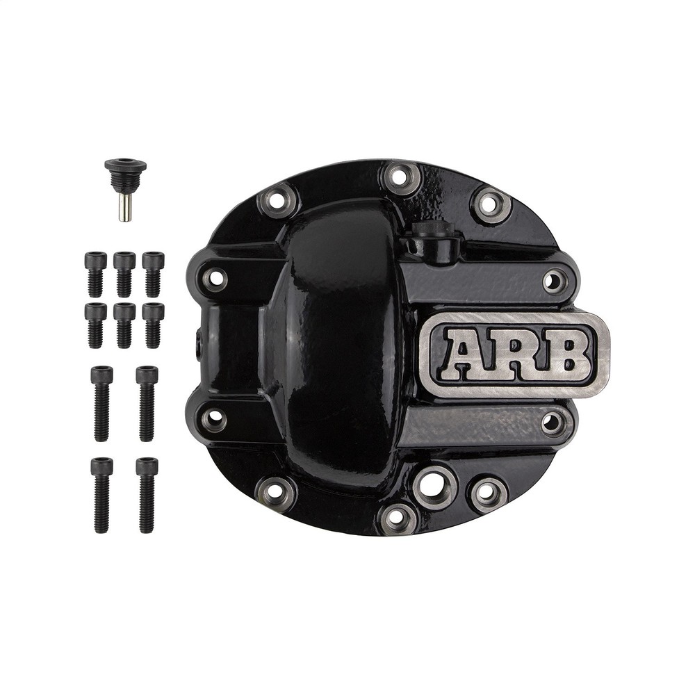 ARB 0750002B 4x4 Accessories Dana 30 Iron Black Differential Cover for Jeeps