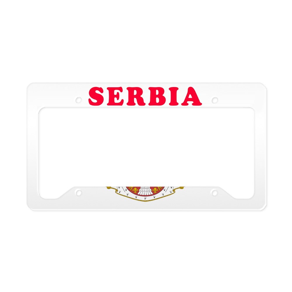 Custom CafePress Aluminum Vanity License Plate Front Tag 888118152