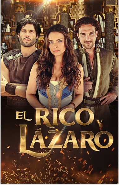 BIBLICA SERIE, EL RICO Y LAZARO, 46 DVD, 183 CAPITULOS, 2017