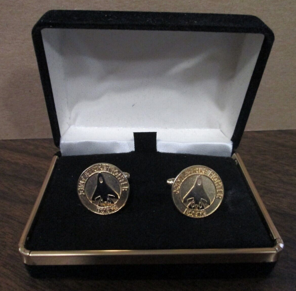 NEW Boeing Joint Strike Fighter Jet Cuff Link Set