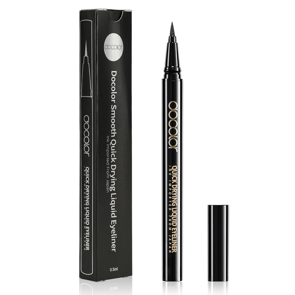 Waterproof Eyeliner Pen Super Slim Precise All Day Black Eyeliner Liquid Profess