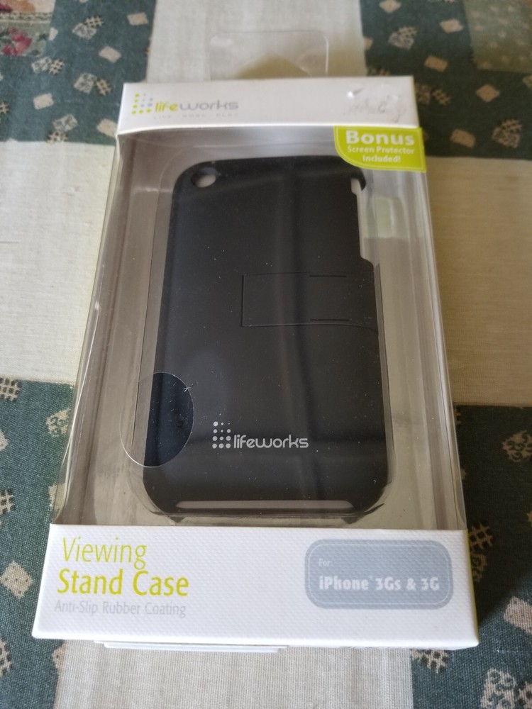 Lifeworks Phone Case For The iPhone 3Gs & 3G with screen protector