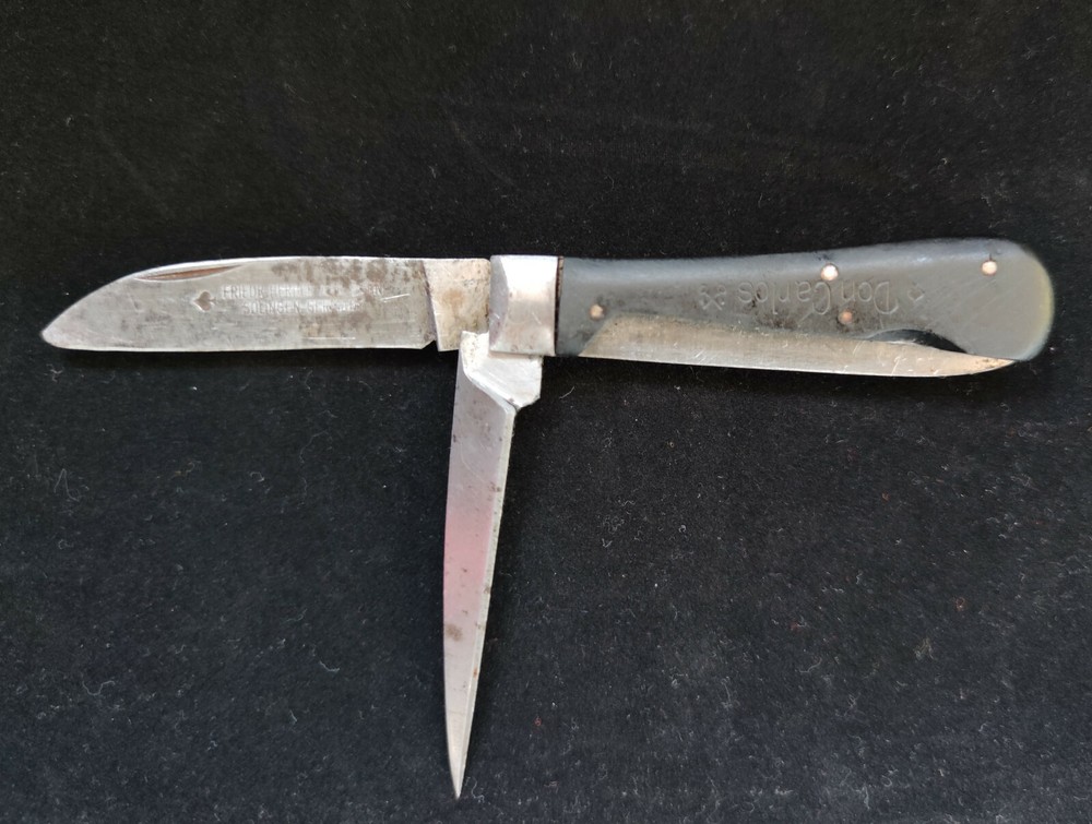 Vintage Germany Solingen Friedr. Herder Abr. Sohn Don Carlos Pocket Knife(M0012)