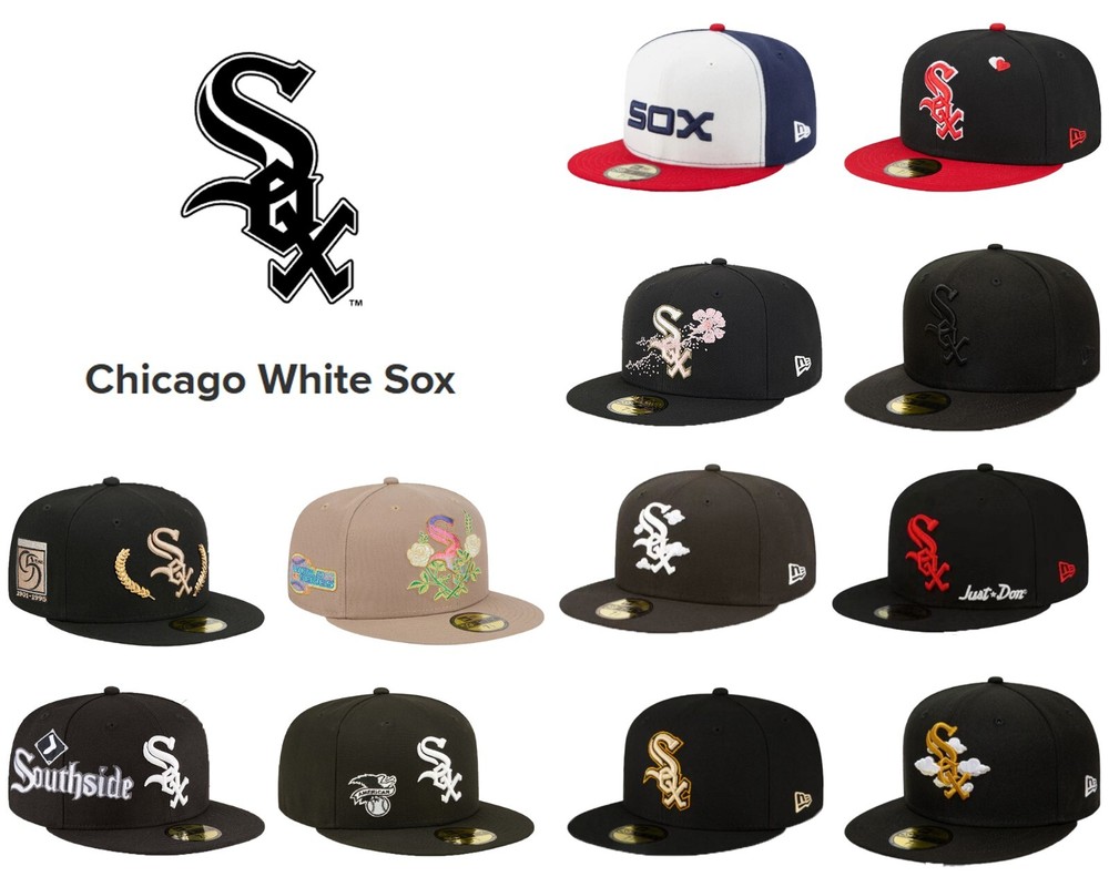 2024 New MLB Chicago White Sox New Era 59FIFTY Size Cap