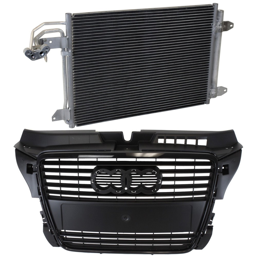 Grille Grill for Audi A3 Quattro 2009-2013