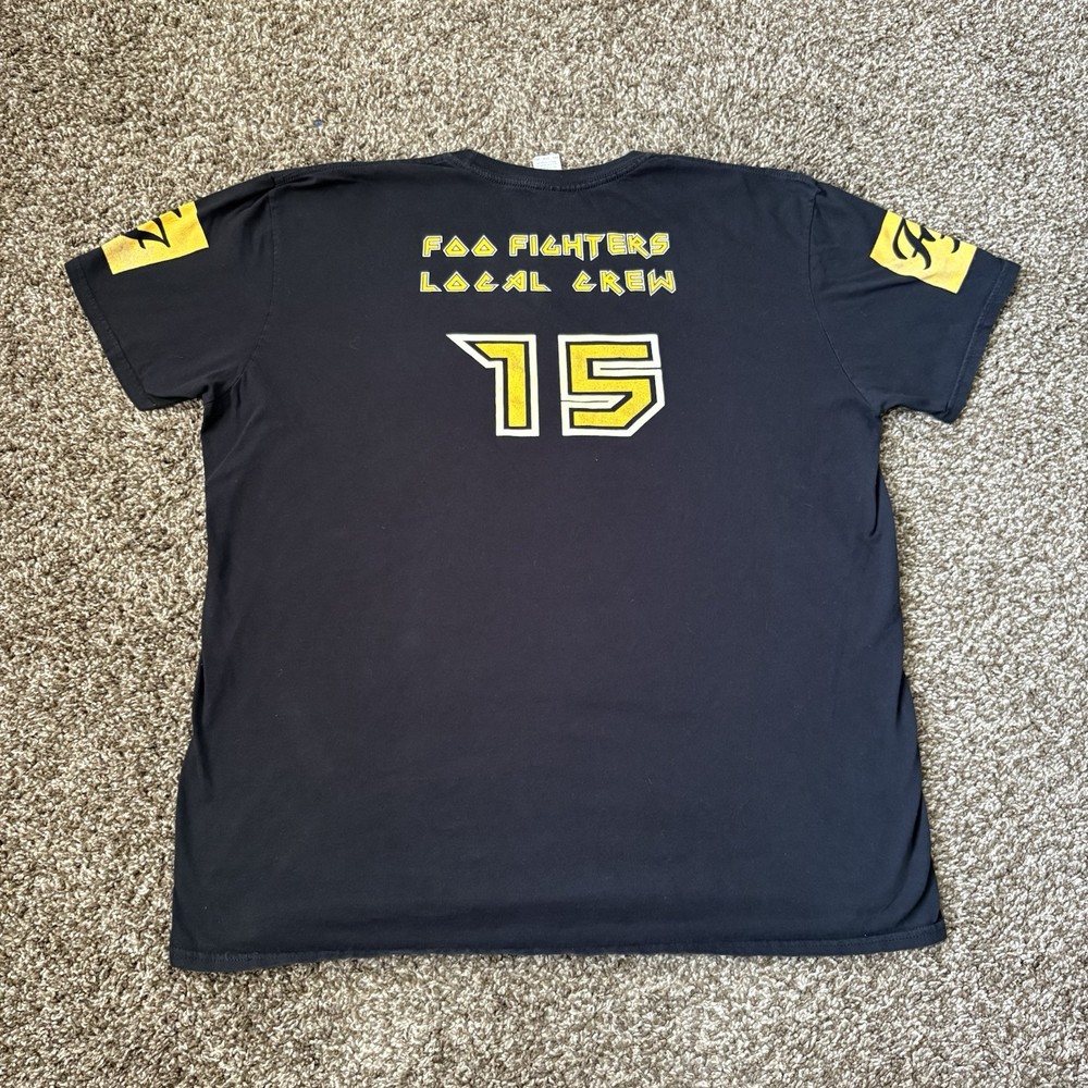 Foo Fighters 2015 Sonic Highways Tour Crew T-Shirt 2XL Rare Vintage