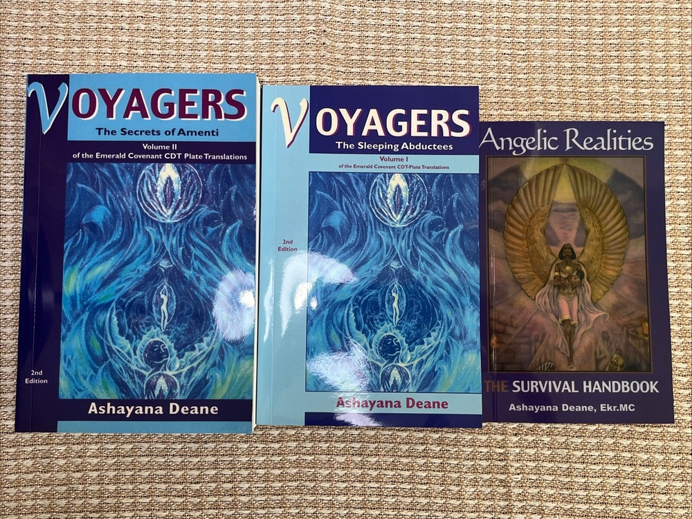 Voyagers Vol 1 2 & Angelic Realities Survival Guide by Ashayana Deane