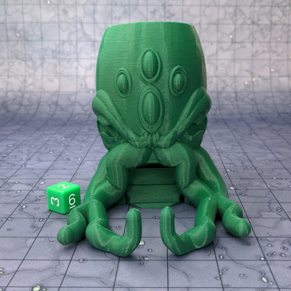 Cthulhu Dice Tower, PLA Dungeons and Dragons Dnd Miniatures D&D Gift
