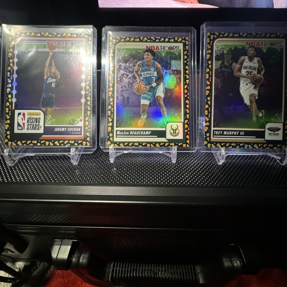 2023- 24 Haunted Hoops Candy Corn Lot of 3