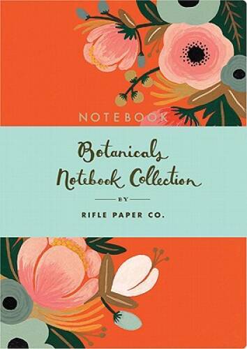 Rifle Paper Co Botanicals Notebook Collection Floral Diary Journal