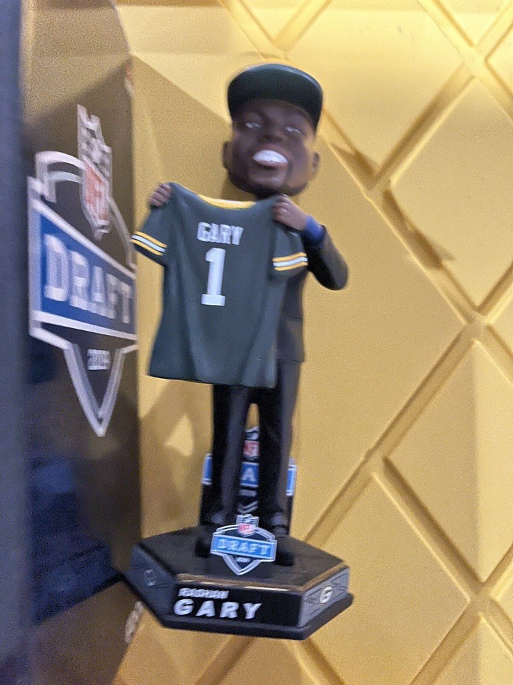 Rashan Gary Green Bay Packers Michigan Wolverines 2019 Draft Day Bobblehead NFL