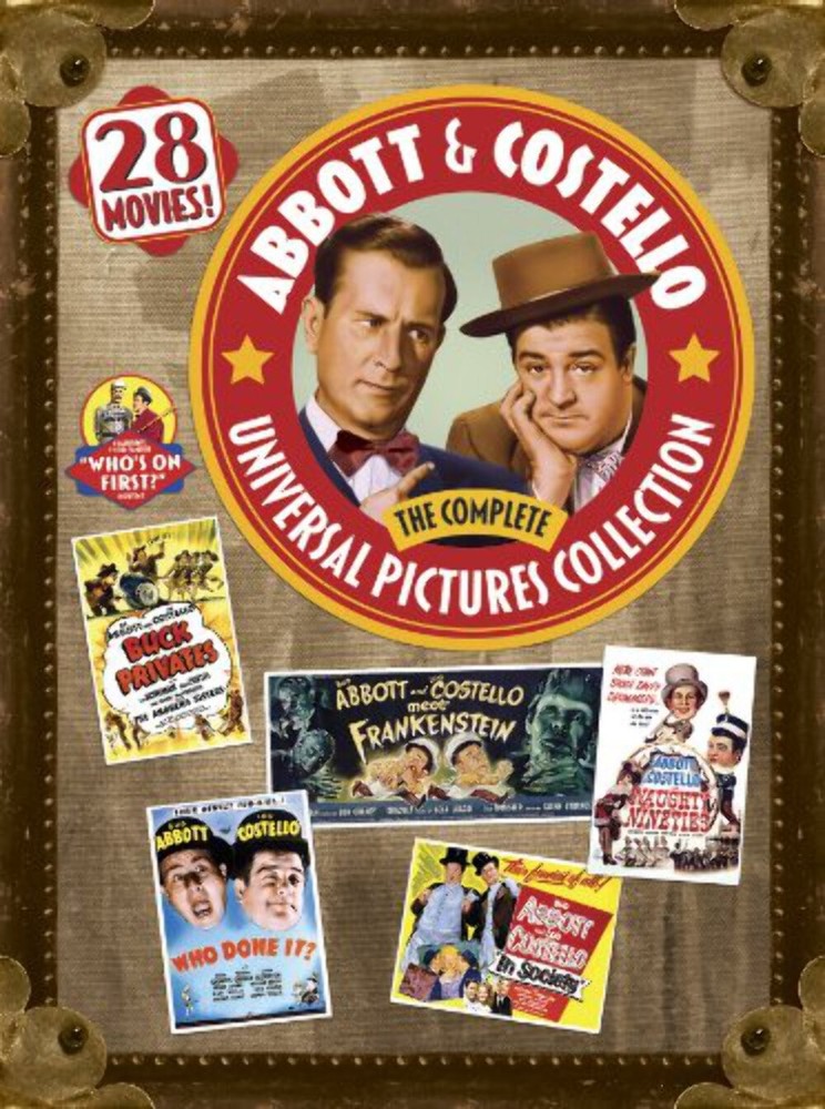 ABBOTT & COSTELLO: THE COMPLETE UNIVERSAL PICTURES COLLECTION [DVD] (SOUS-TITRES-image