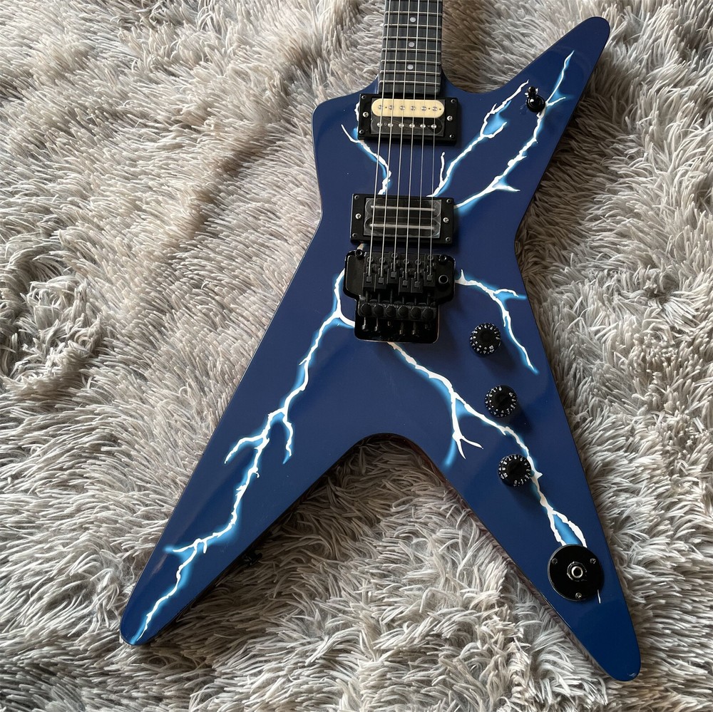 Custom Dimebag Darrell Rebel H-H Pickup Floyd Rose Bridge Basswood Body Solid