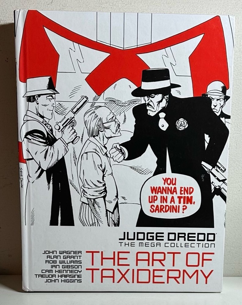 JUDGE DREDD MEGA COLLECTION : #72 THE ART OF TAXIDERMY GRAPHIC NOVEL BOOK HB