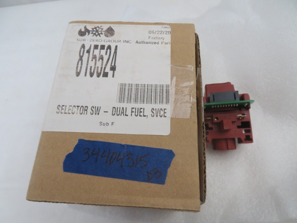 Genuine OEM Wolf Duel fuel selector switch 815524