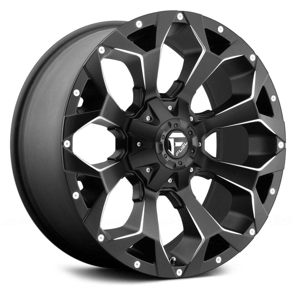 20x9 Fuel D546 ASSAULT Black Wheel 8x165.1 Bolt Pattern 125.1mm Offset