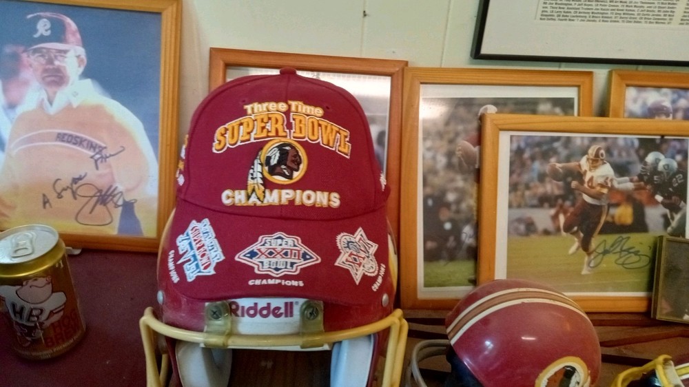 Washington Redskins 3X Super Bowl Champions Adjustable One Size Hat