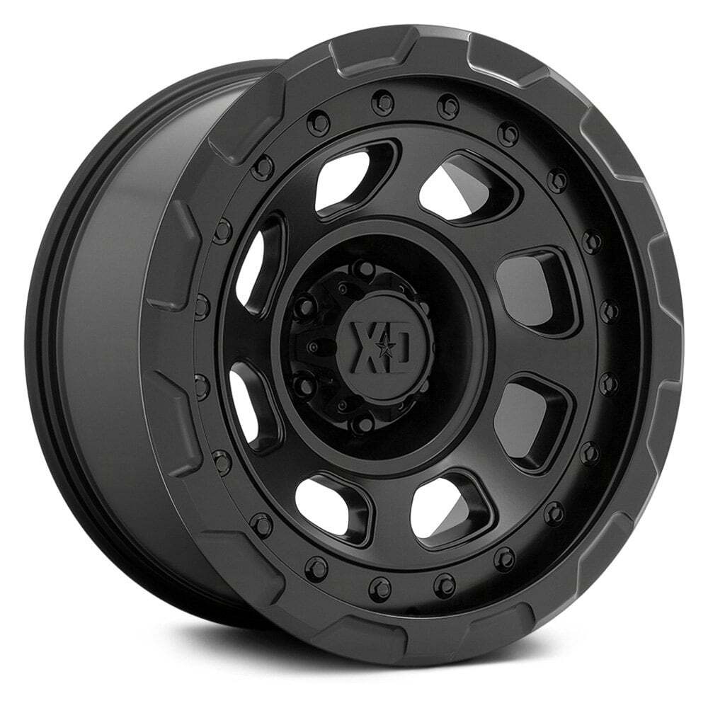 XD Series XD861 STORM 17x9 Black Wheel -12 Offset 5x127 Bolt Pattern 71.5 Hub Single Rim