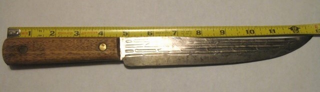 Vintage OLD HICKORY Butcher Knife 8