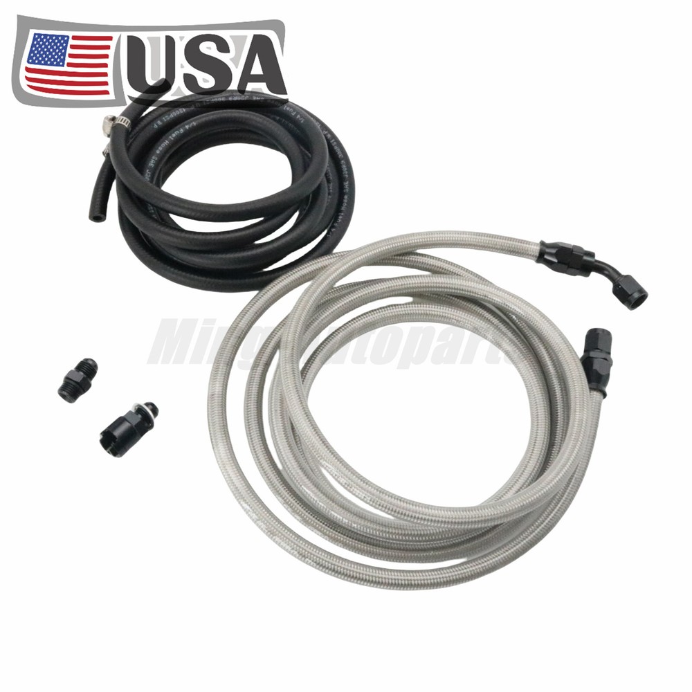 Rubber Return Fuel Feed Line for 1996-00 Honda Civic Sedan Coupe 1.6L Hatchback
