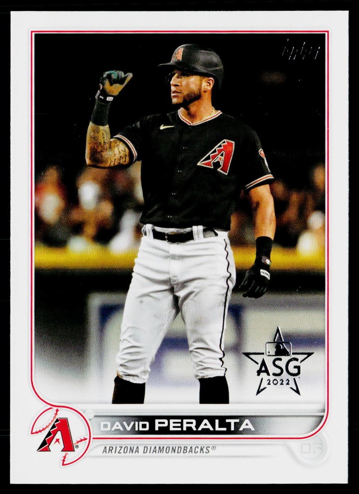 David Peralta 2022 Topps All-Star Game Stamped #410 Arizona Diamondbacks MLB Card