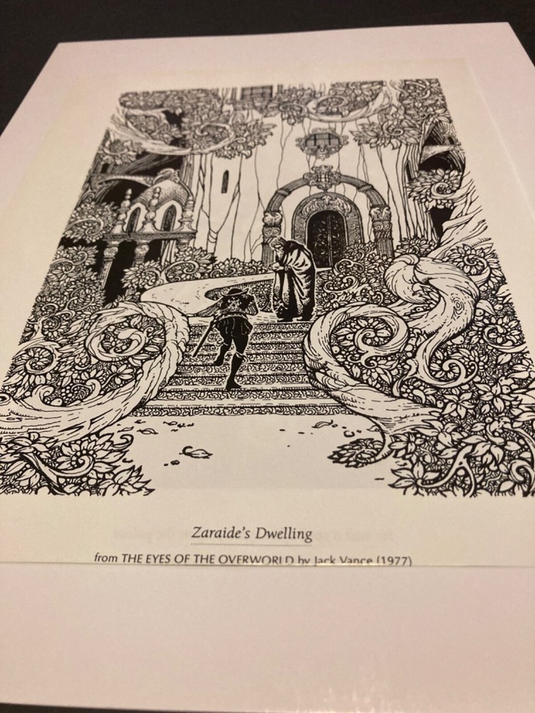 Steven E Fabian 1977 Art Print Eye of the Overlord Hurt Returns Home