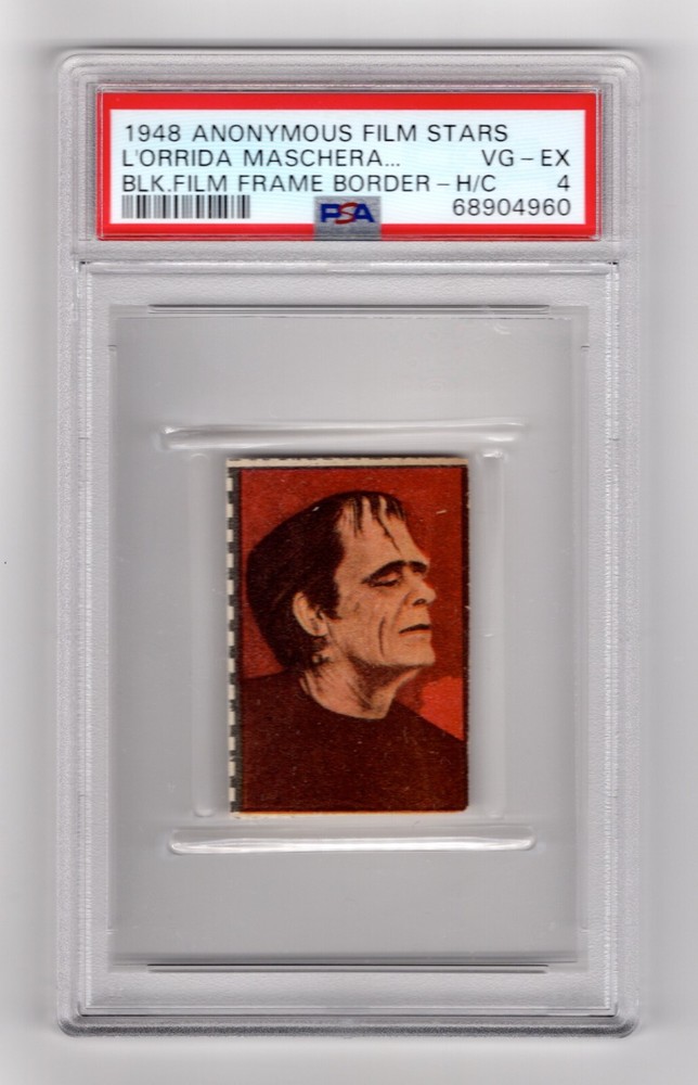 PSA 4 ABBOTT & COSTELLO MEET FRANKENSTEIN 1948 Anonymous Card Face-image