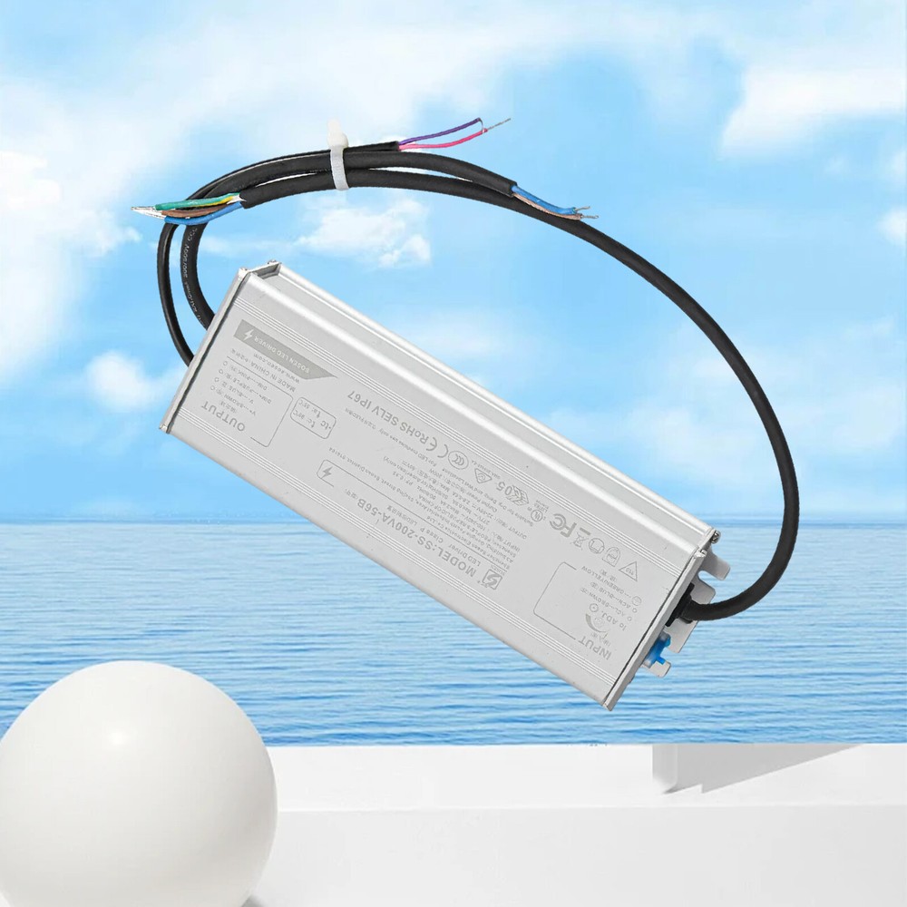 32V-54V DC LED Driver 150W/SS-200VA-56B 200W Waterproof 100V-277V AC